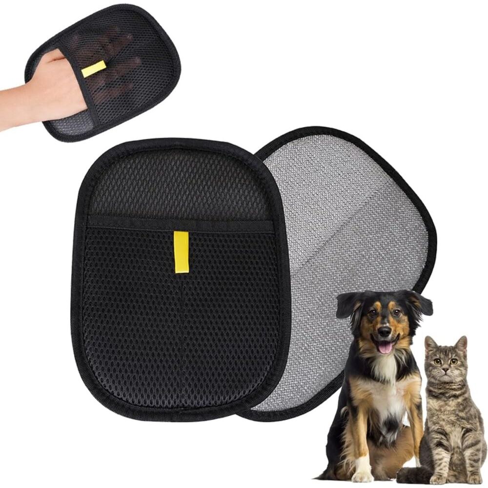 Pet Hair Removal Glove for Cats & Dogs – Reusable Electrostatic Pet Hair Remover